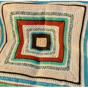 Crochet Blanket Throw Afghan Handmade Crochet Blanket Handmade Afghan